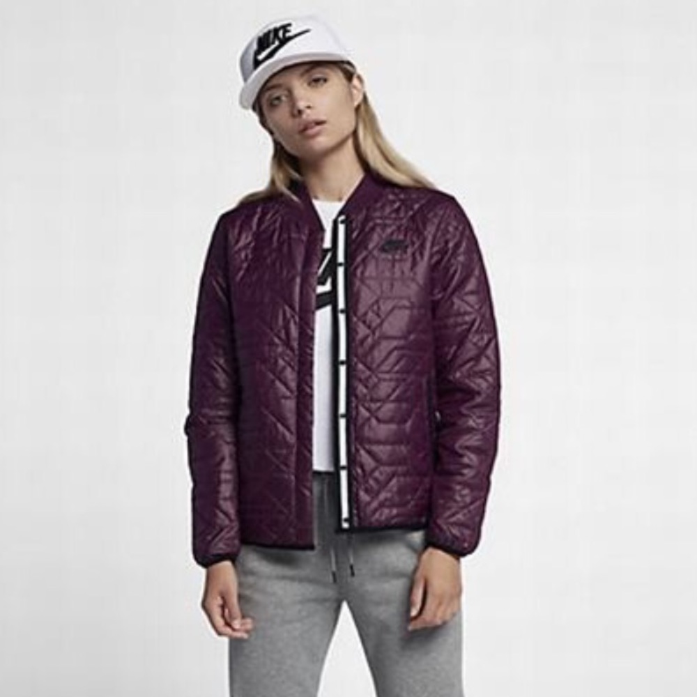 Women’s Nike Quilted Bomber Jacket
